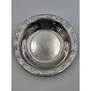 Reed & Barton Silver Classic Rose Design 6 1/2" Bowl Floral Vintage Replacement